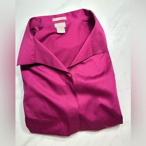 Chico's Fuchsia Button Down Shirt